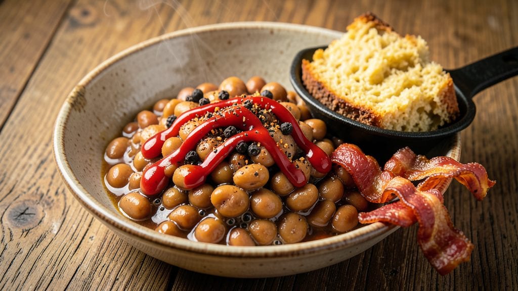 Baked Beans Recipe Using Canned Baked Beans: Smoky-Sweet Slow Cooker Simplicity