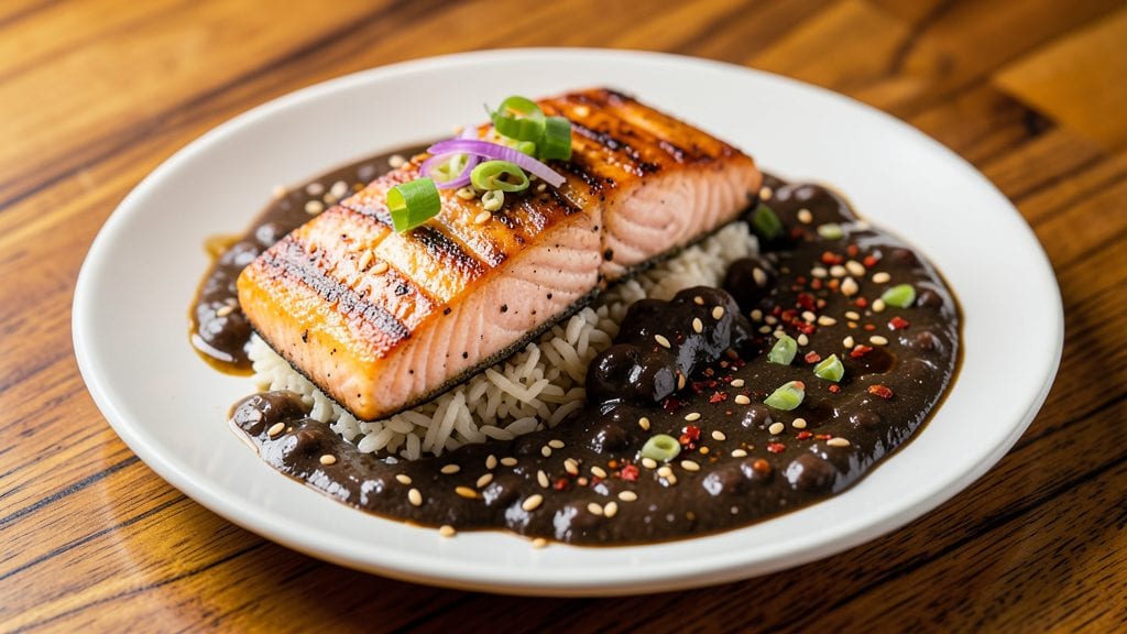 Baked Salmon With Black Bean Sauce Recipe: Umami-Rich Glaze That Sticks Perfectly
