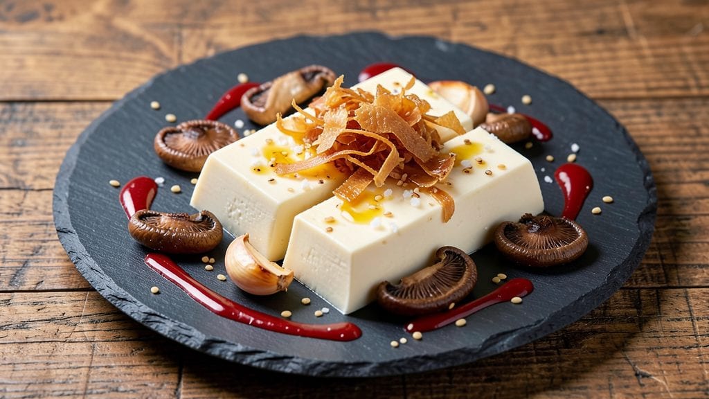Bean Curd Recipe: Crispy Pan-Fried with Silky Mushroom Filling