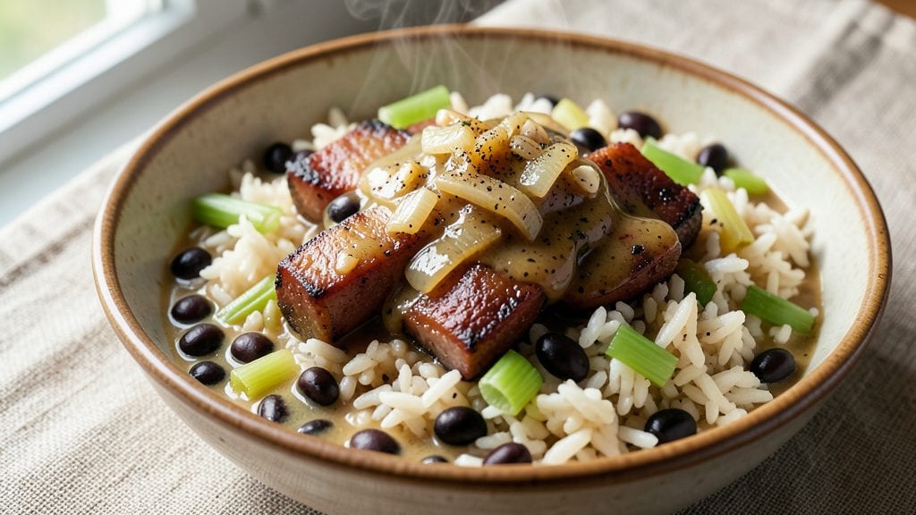 Bush's Beans Hoppin John Recipe: Smoky Black-Eyed Peas with Ham and Rice