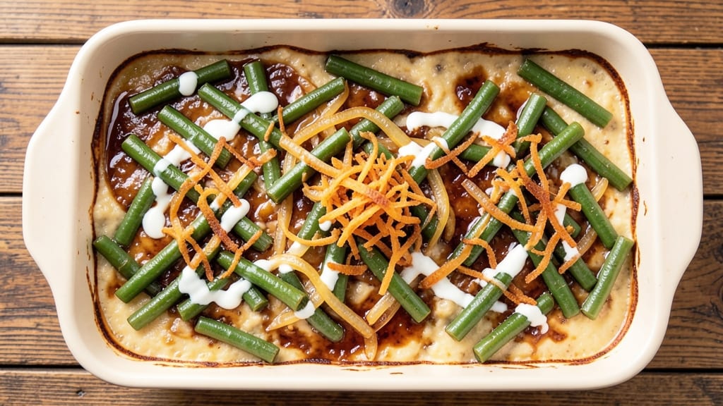 Campbell's Green Bean Casserole Recipe With Soy Sauce: Umami-Kissed Creamy Crunch in One Dish