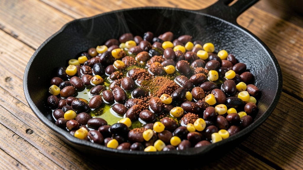 Canned Black Beans and Corn Recipe: One-Pot Spiced Southwestern Heat