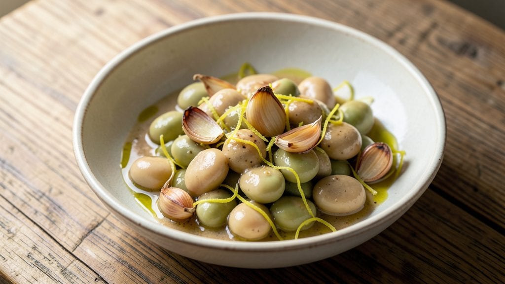 Canned Fava Beans Recipe: Lemon-Garlic Hummus With Crunchy Texture