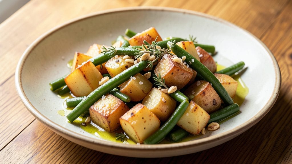 Canned Green Beans and Potatoes Recipe: Crispy Potatoes and Al Dente Beans in One Pot