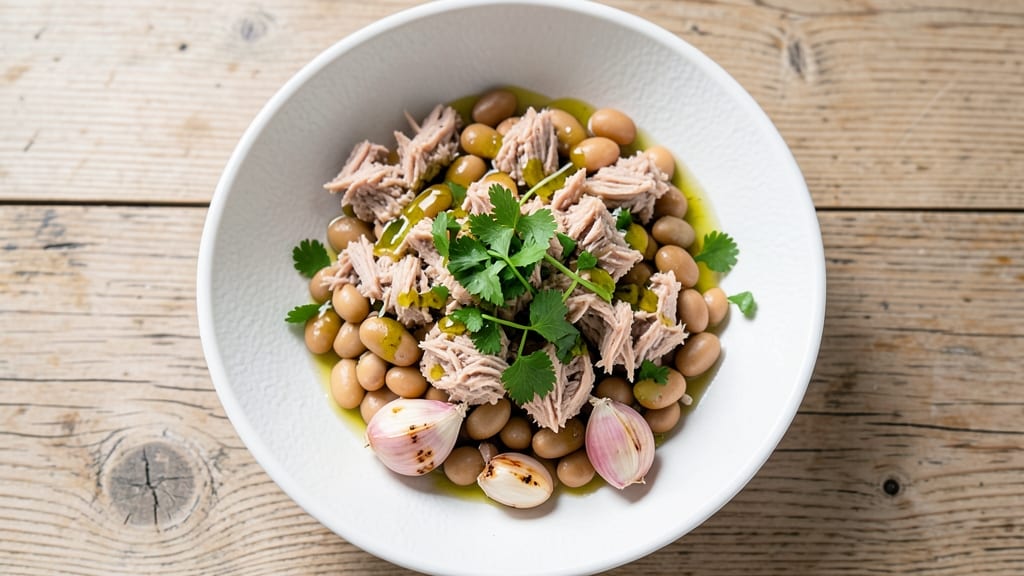 Canned Tuna and White Beans Recipe: Hearty Protein-Packed Salad in 10 Minutes