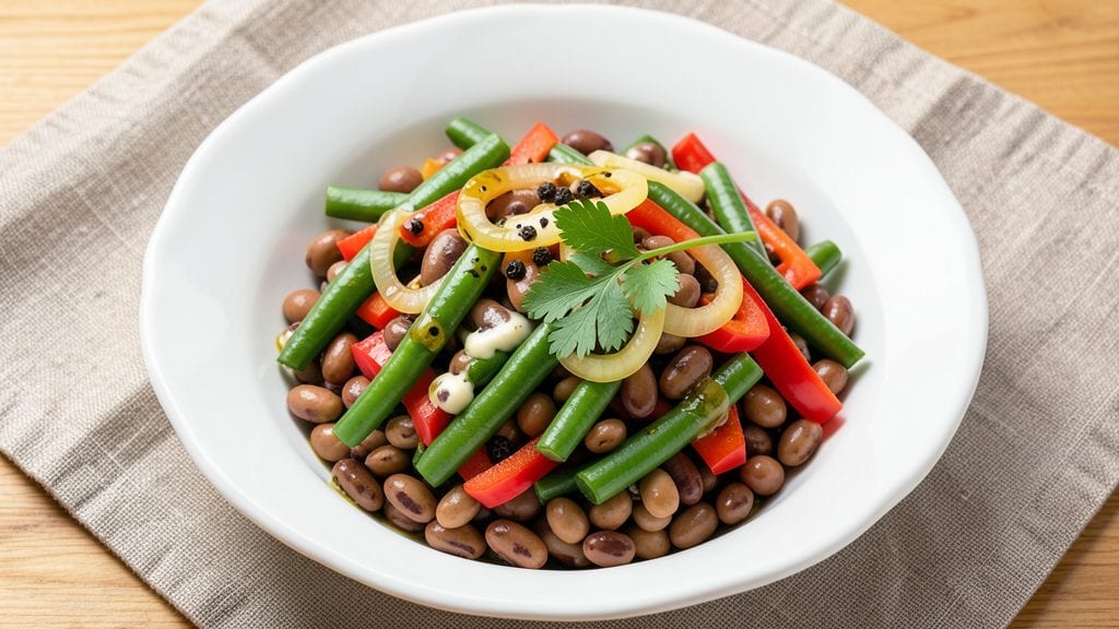 Classic Three Bean Salad Recipe: Vinegar-Kissed Crunch That Lasts All Week