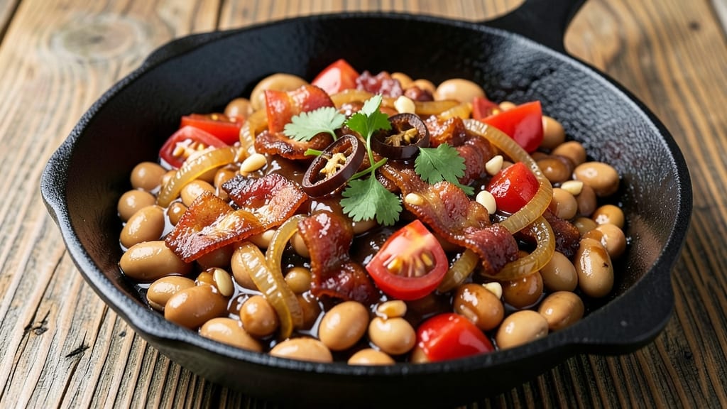 Cowboy Beans BBQ Recipe: Smoky Chipotle and Tomato Swirl Magic