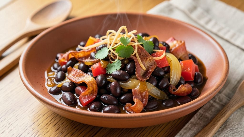 Cuban Black Beans Recipe: Smoky Sofrito-Steeped with Bacon Crunch