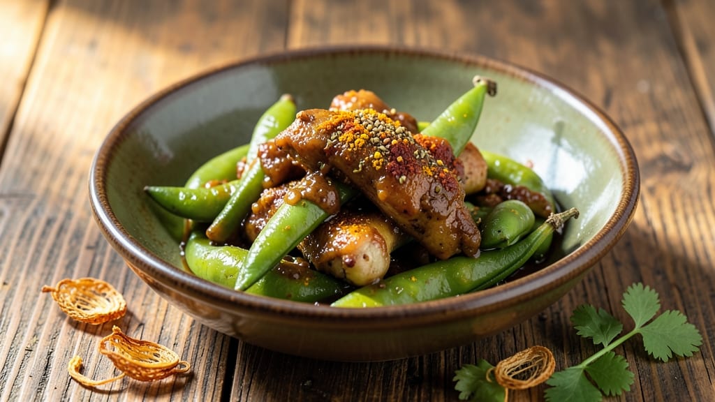 Drumstick Beans Recipe: Crisp-Tender Roast with Smoky Spice Crunch