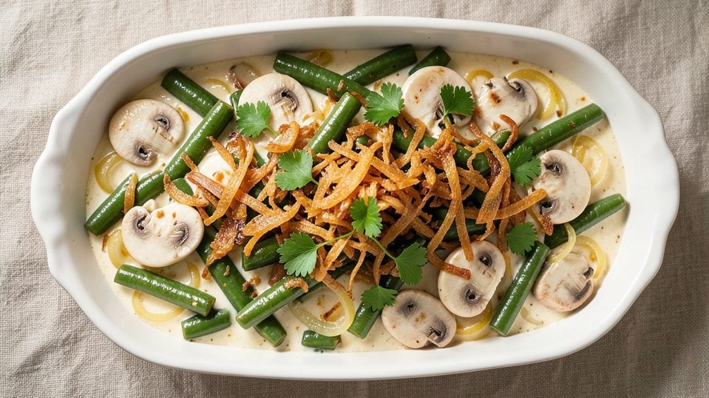 Green Bean Casserole Recipe With Canned Beans: One-Pot Creamy Crunch Without the Fuss