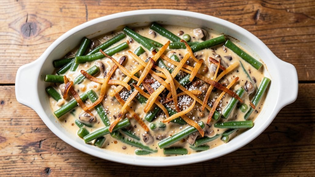 Mccormick Green Bean Casserole Recipe: Crispy Topped Mushroom Magic in One Dish
