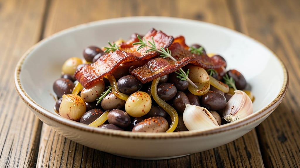 October Beans Recipe: Smoky Bacon-Wrapped Comfort in 30 Minutes