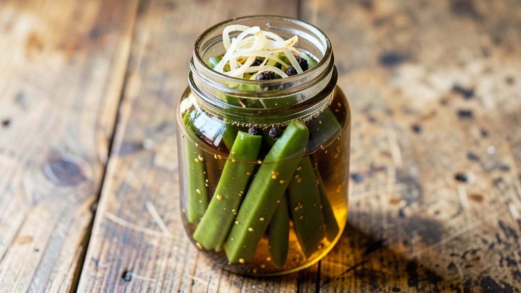 Old Fashioned Pickled Green Beans Recipe: Vinegar-Bright Crunch in 15 Minutes