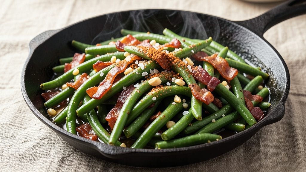 Paula Deen's Green Beans Recipe: Smoky Garlic Butter Crunch in 20 Minutes