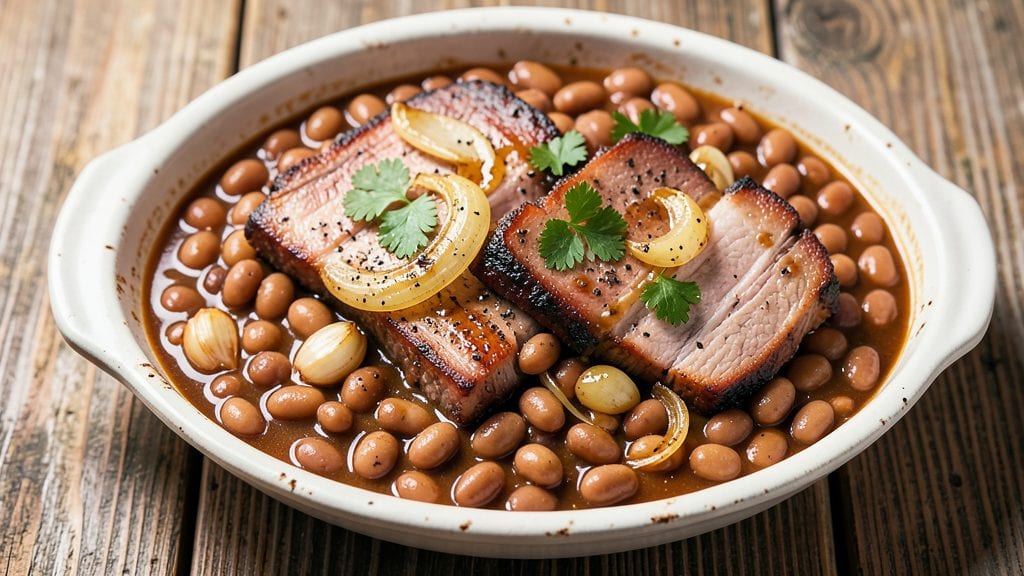 Pressure Canning Baked Beans Recipe: Smoky, Soft Beans Preserved Without Sugar