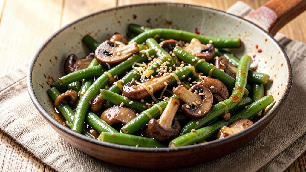 Trader Joe's Garlic Shiitake Green Beans Recipe: Umami-Packed Stir-Fry in 15 Minutes